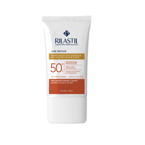 KEM CHỐNG NẮNG NGĂN NGỪA LÃO HÓA DA RILASTIL AGE REPAIR ANTI – AGE PROTECTIVE CREAM SPF 50+  40ML
