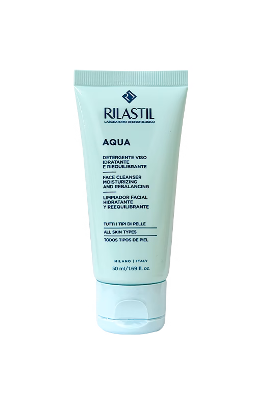 SỮA RỬA MẶT DƯỠNG ẨM RILASTIL AQUA FACE CLEANSER 50ML